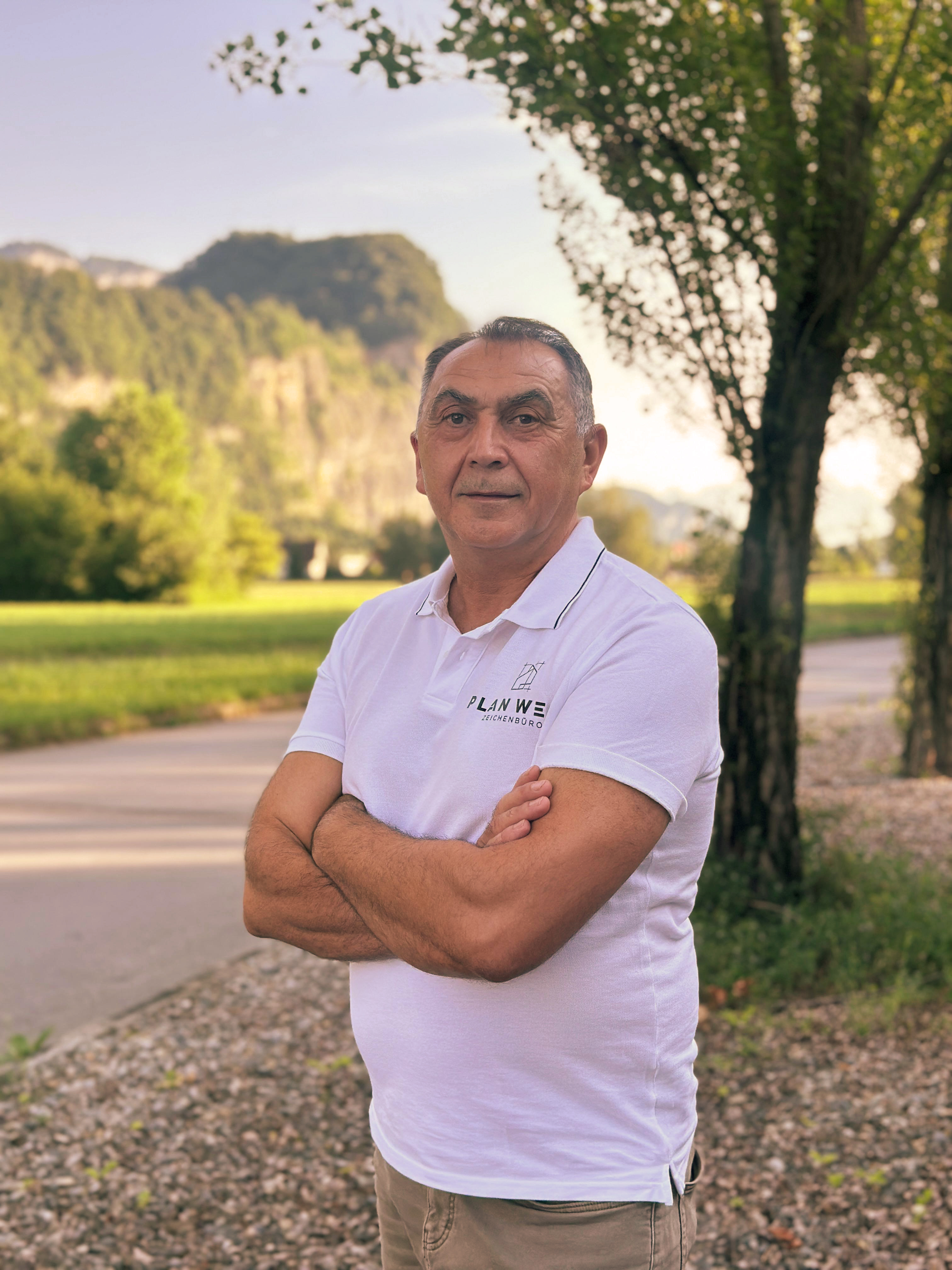 Goran Goronjic, Inhaber PlanWest Zeichenbüro Hohenems