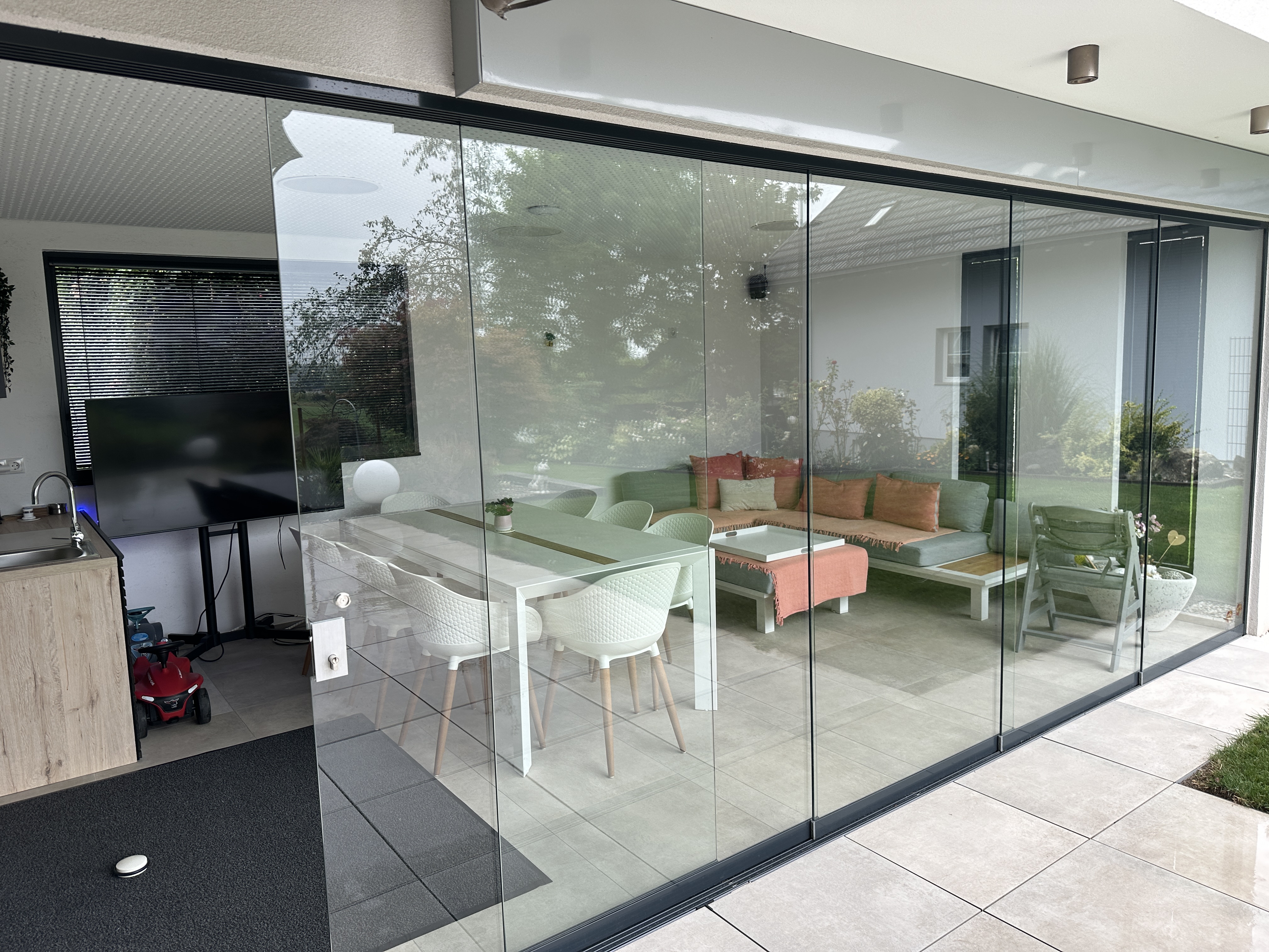 Pergola Holzkonstruktion