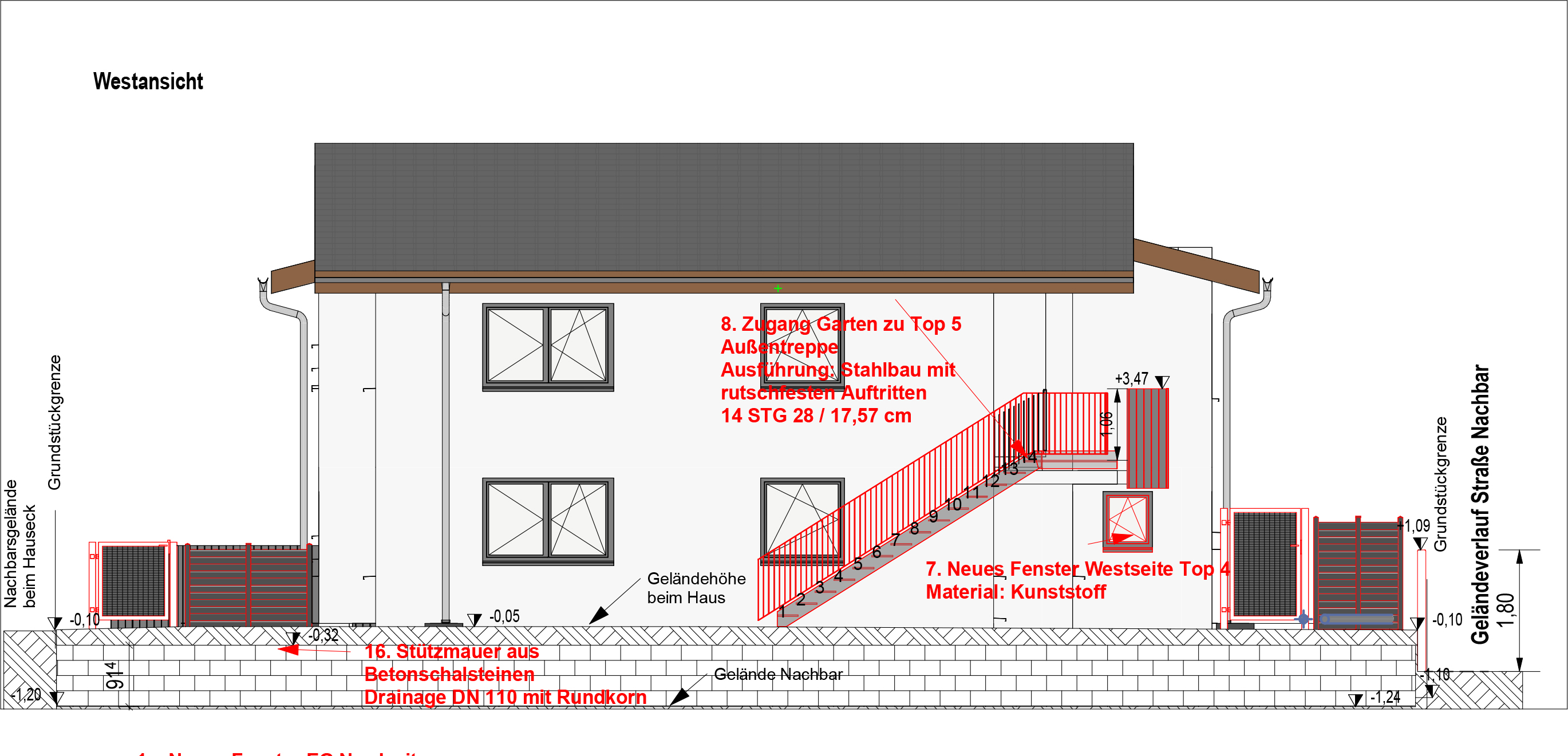 Ausführungsplan EG Grundriss – PlanWest