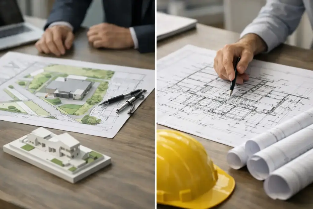 Einreichplan oder Ausführungsplan - Unterschied