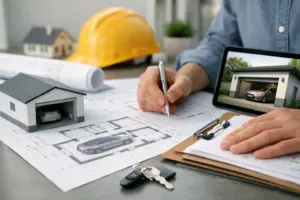 Garage Plan Einreichung richtig vorbereiten