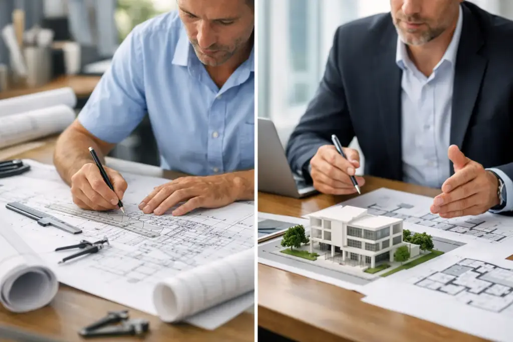 Zeichenbüro oder Architekt beauftragen?